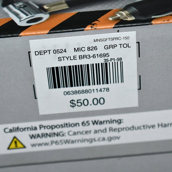 Bershire 12 -Volt Emergency Air Compressor #BR3-61695 NWT - Picture 3 of 3